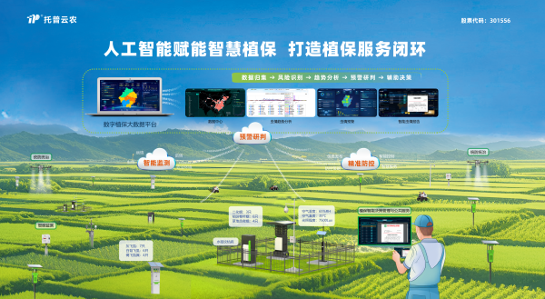 深化“AI+植保”融合應用，托普云農打造數(shù)智植保全鏈路閉環(huán)